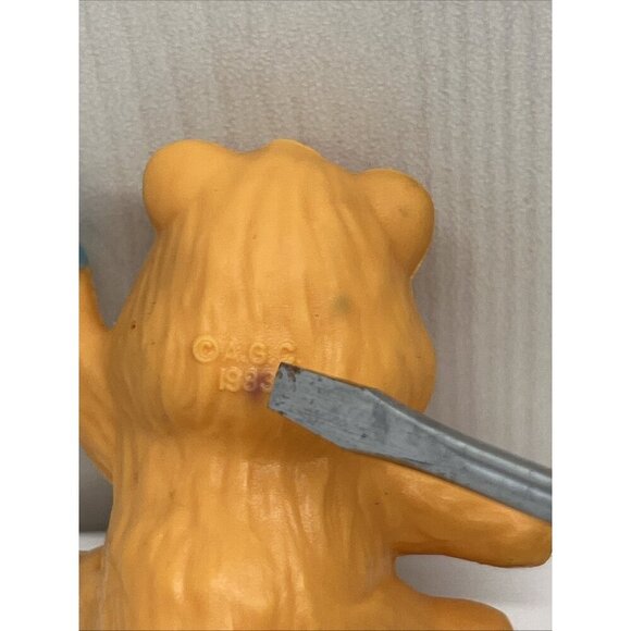 Vintage 1983 Care Bears Friend Bear 2” PVC Figure AGC 1980s Kenner **READ** - Picture 7 of 9
